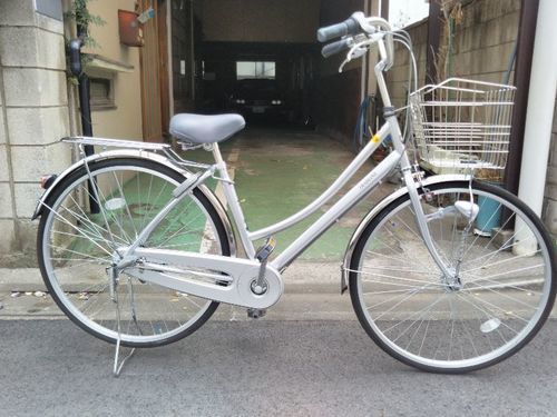 買ったばかりの自転車　27インチ
