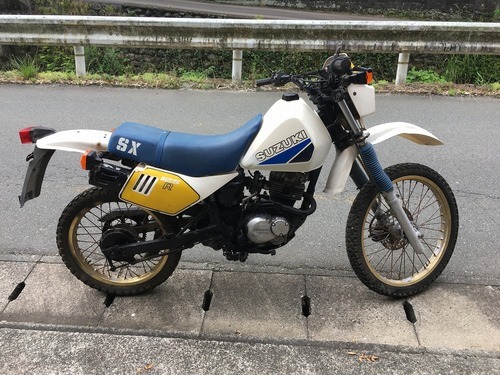 スズキ・SX125R 外観悪い実働ベース車両
