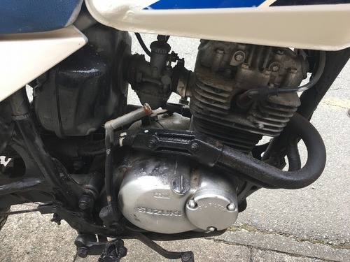 スズキ・SX125R 外観悪い実働ベース車両