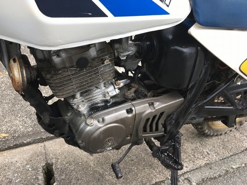 スズキ・SX125R 外観悪い実働ベース車両