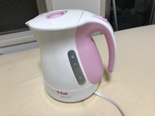 美品！ティファール 電気ケトル ジャスティン JUSTINE+ T-Fal
