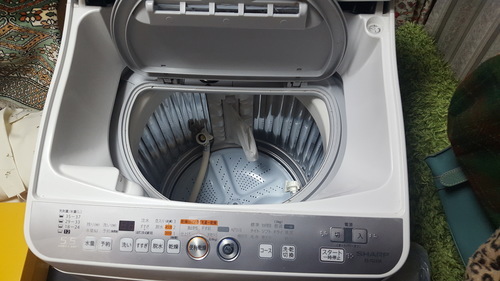 【終了】SHARP Ag+イオンコート ES-TG 55K 洗濯機5.5kg