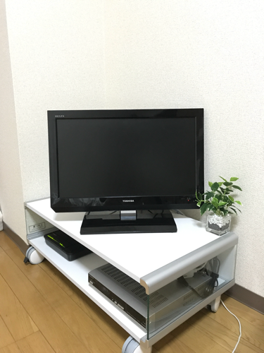 東芝のテレビ（美品の22インチ）