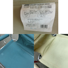 Coleman/コールマン ニューキャプテンチェア×4 ベージュ グリーン ファミニチュア キャリーケース キャンプ　①（Ｙ）