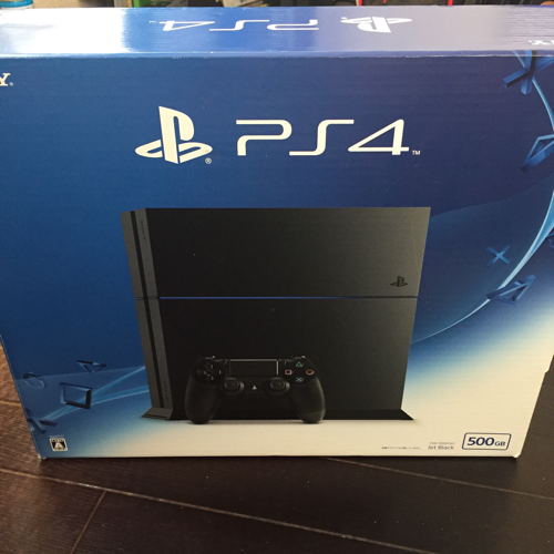 テレビゲーム PS4 1200A JET Black 500G