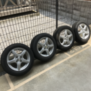 【最終値下げ】タイヤバリ山！！ダンロップスタッドレスアルミ付で