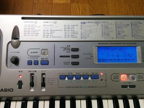 電子ピアノ　CASIO