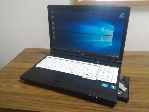 お取引中)第2世代i5 ﾒﾓﾘ4G HDD320G Office2016搭載! 高性能Windows10ノートPC Core-i5/ﾒﾓﾘ4GB/320GB/DVD-RW/無線LAN/Kingsoft Office2016 [富士通 Lifebook A561/C]