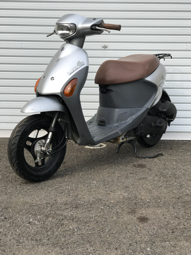 スズキ レッツ4G シルバー 3346km バッテリー オイル新品 原付 スクーター バイク 50cc 通学 通勤 移動手段 すぐ乗れる 急ぎ