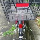 ２６インチ　外装６段変速　赤い自転車　引き取りに来られる方に