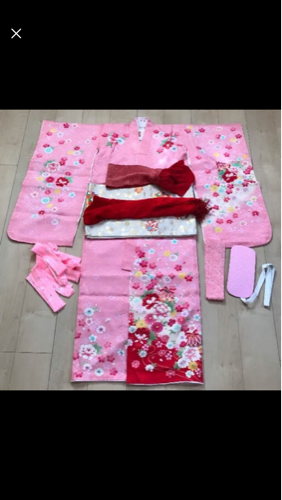 七五三着物☆7歳☆新品同様☆セット☆着物☆女の子