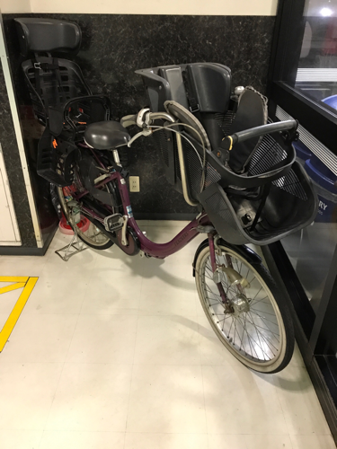 浦安から 軽整備済 丸石 フラッカーズ プレミアム 子供乗せ自転車