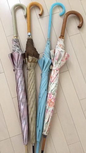 婦人用雨傘4本