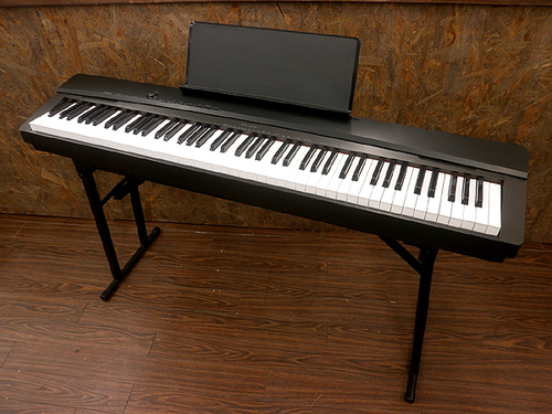 札幌 引き取り CASIO/カシオ PX-135 電子ピアノ Privio/プリビア ブラック 2012年製 スタンド付き 中古品（Y）