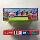 新品 SONY HF 60分 maxell CC-90MIX カ...