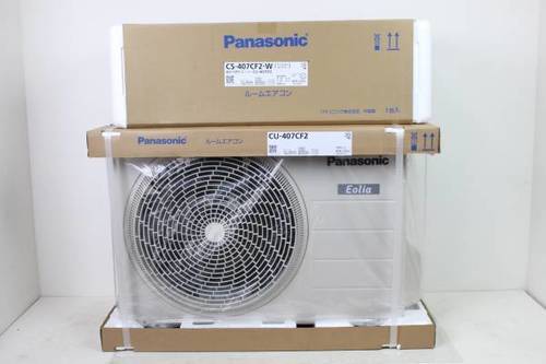 ①【新品/最安値】 Panasonic パナソニック CS-407CF2-W 11～17畳 インバーター冷暖房除湿タイプ