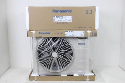 ②【新品/最安値】 Panasonic パナソニック CS-287CF-W 8～10畳 インバーター冷暖房除湿タイプ