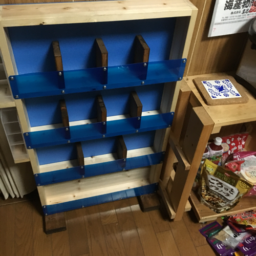 DIY 薄型食材ストッカー