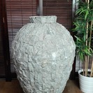 百貨店にて３０万で購入　高さ９５㎝大きな石製　花瓶　