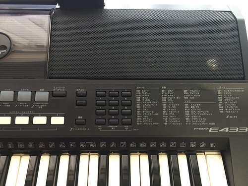 超美品】ヤマハ高機能キーボードPSR-E433 【公式通販】