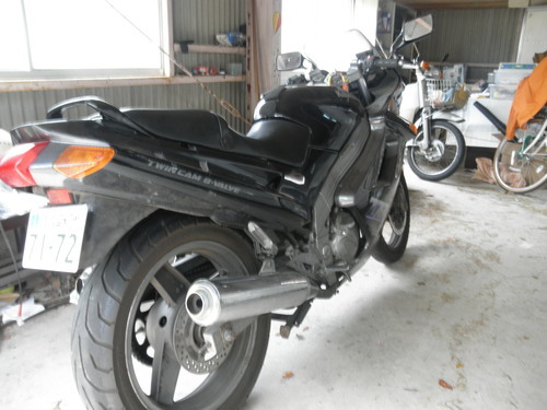 バイク　カワサキ　250cc　ex250H  走行　17000キロ　ヘルメトなど装備一式