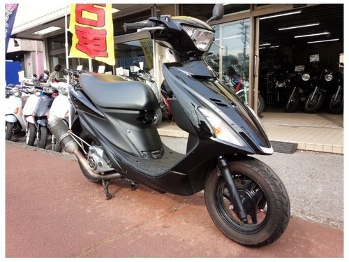 ご成約ありがとうございます。 NO.1542 アドレスV125S (ADRESS) 4サイクル インジェクション 警報アラーム マフラー メッキカバー ☆彡