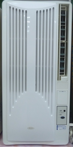 【ハンズクラフト博多店】コイズミ 窓用エアコン KAW-1847 リモコン付き 2014年製 中古品