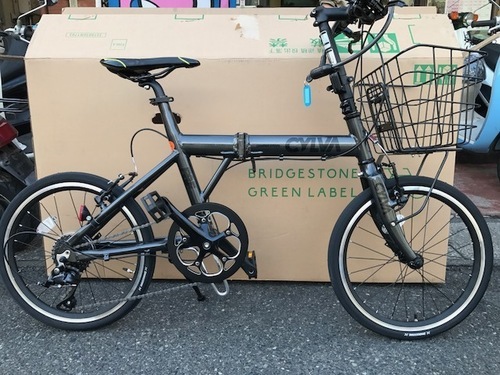 新車！！！20インチ　折りたたみスポーツバイク  ブリヂストン　シルヴァ　Ｆ8Ｆ　黒メタリック　鹿児島市