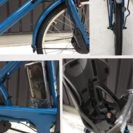 売切◆最安値！2017モデル パパにも最高　ブリヂストン◆電動 ビッケグリ チャイルドシート付 新車