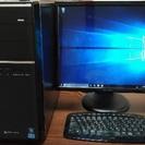 【値下げしました】ハイスペック デスクトップPC + モニター + キーボード