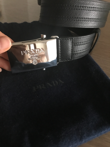 プラダメンズベルト 105cm PRADA 新品 | dpcoman.om