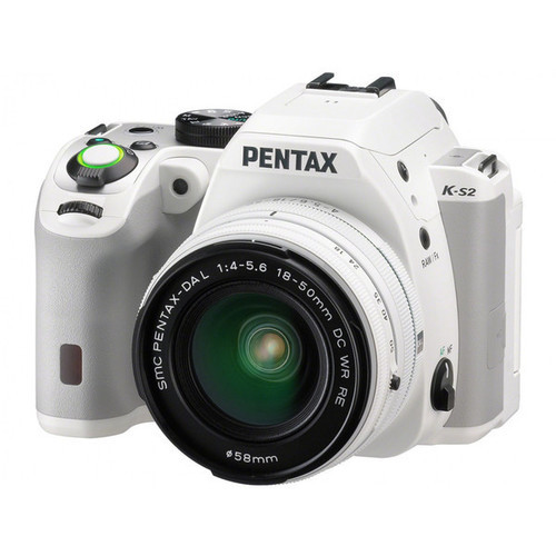 新品 最終値下げ品　 ペンタックス　デジカメ　一眼レフ　ペンタックス　 PENTAX K-S2 18-50REキット [ホワイト]（外箱難有）