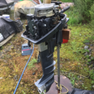 ヤマハ6馬力船外機 エンジン良好 ガソリンタンク付き