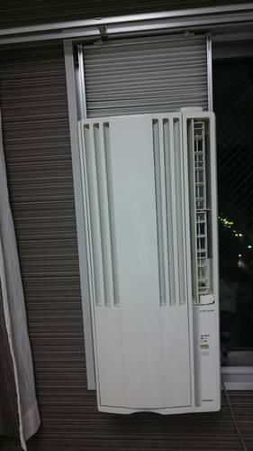 コロナルームエアコン　ウィンドウ型冷房専用　CW-1612　2012年製