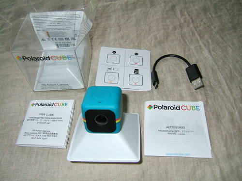 ★Polaroid Cube ☆防滴・耐衝撃性 ★アクションカメラ ☆綺麗な使用品です。