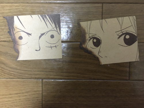 One Piece展のビブルカードです ルフィとナミ たつちん 神泉のその他の中古あげます 譲ります ジモティーで不用品の処分