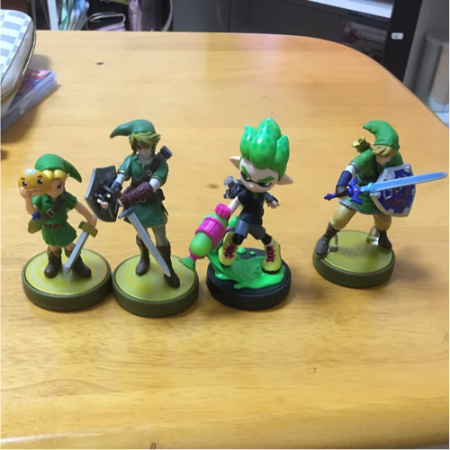 amiibo ゼルダ 他4点