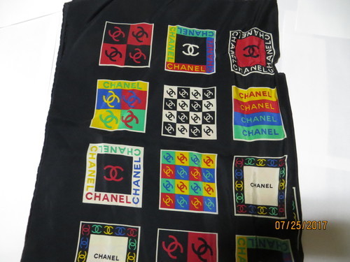 フェラガモ スカーフ 47cm 赤/青 2枚セット ミニスカーフ ハンカチ