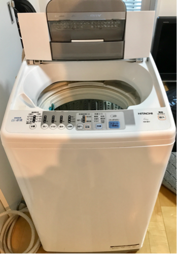 【美品】縦型洗濯機 日立 2010年製 風呂給水ポンプ付き