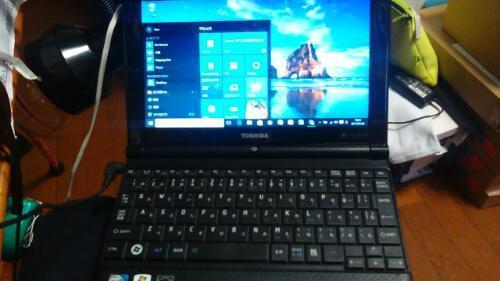 (完売御礼、相模原市)東芝ネットブック　Windows10 程度良好