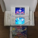 任天堂 DSｉ (ホワイト）本体 + カセット1本のセット ★ ...