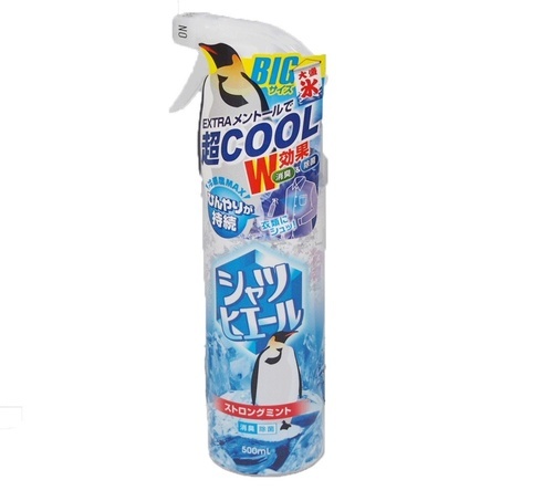 シャツヒエール　BIGサイズ500ml　ストロングミント　消臭除菌
