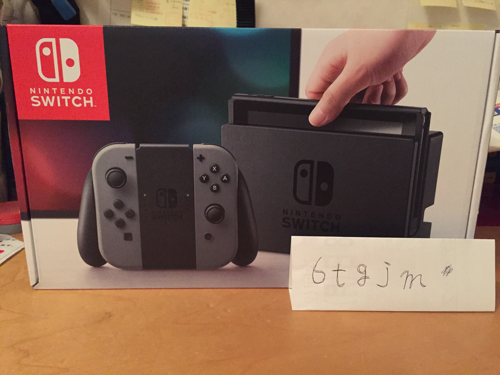 新品 任天堂switch本体 グレー 札幌