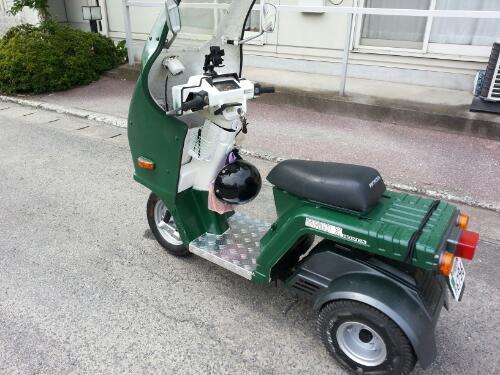 茨城 ホンダ ジャイロX TD01 ミニカー 距離少ない 低走行 3輪 トライク-