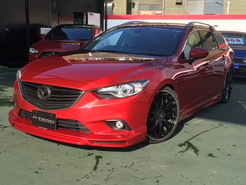 マツダアテンザワゴンxdｋｅｎｓｔｙｌｅエアロｒａｙｓアルミ新品車高調 ｊ ｓｆａｃｔｏｒｙ 宇都宮のアテンザの中古車 ジモティー