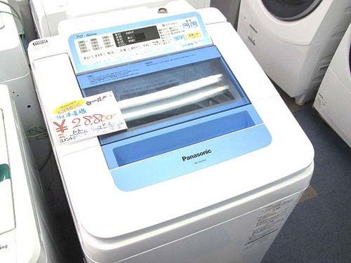 パナソニック Panasonic 7.0kg 洗濯機 即効泡洗浄 NA-FA70H2 15年製 中古 不用品あれば買取も行います！