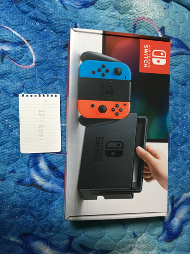任天堂 switch 新品未使用 ネオン