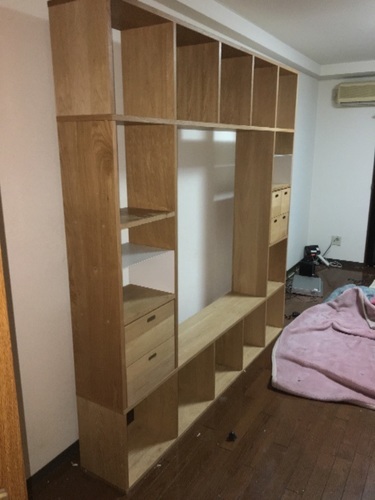 可愛い無印良品 スタッキングシェルフセット