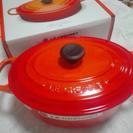 フランス製　ココット鍋　鋳物