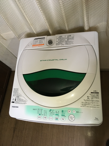 東芝 2014年製 5.0kg 洗濯機